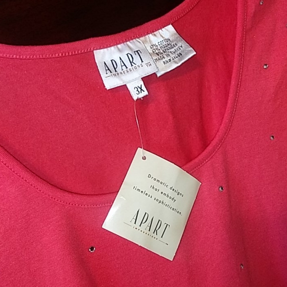 3X SLEEVELESS BODY SUIT ORANGE NWT - Picture 3 of 8